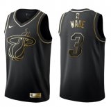 Dwyane Wade, Miami Heat - Black/Gold