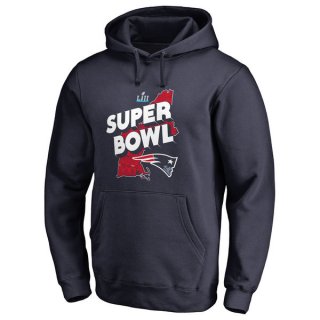 Sudadera New England Patriots "SBLII" - Negra 4