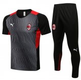 Camiseta + Pantalones AC Milan 2021/22 (Negro)