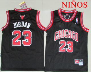 Michael Jordan, Chicago Bulls (Negra) -NIÑOS