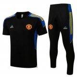 Camiseta + Pantalones Manchester United 2021/22 (Black)