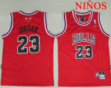 Michael Jordan, Chicago Bulls (Roja) -NIÑOS