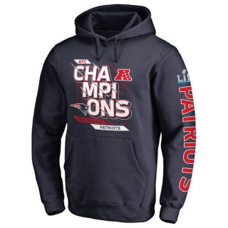 Sudadera New England Patriots "SBLII" - Negra 3