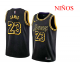 LeBron James, LA Lakers (City Edition) -NIÑOS