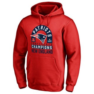 Sudadera New England Patriots "SBLII" - Roja