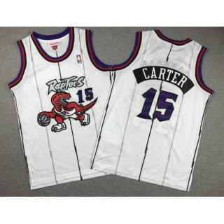 Vince Carter, Toronto Raptors (Retro White) - NIÑOS