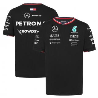 Camiseta Mercedes AMG Petronas F1 2024 (Black) - Haga click en la imagen para cerrar