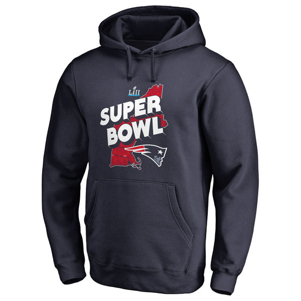 Sudadera New England Patriots "SBLII" - Negra 4 - Haga click en la imagen para cerrar